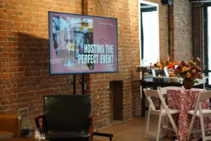 Premier rooftop networking space for NYC businesses looking for Midtown event rentals.